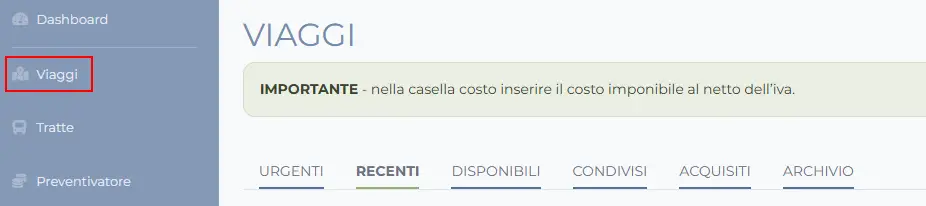 Visualizza i servizi 1 Visualizza i servizi