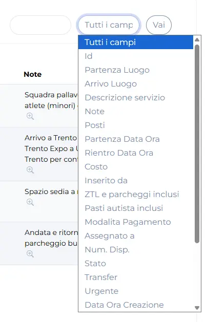 Visualizza i servizi 3 Visualizza i servizi