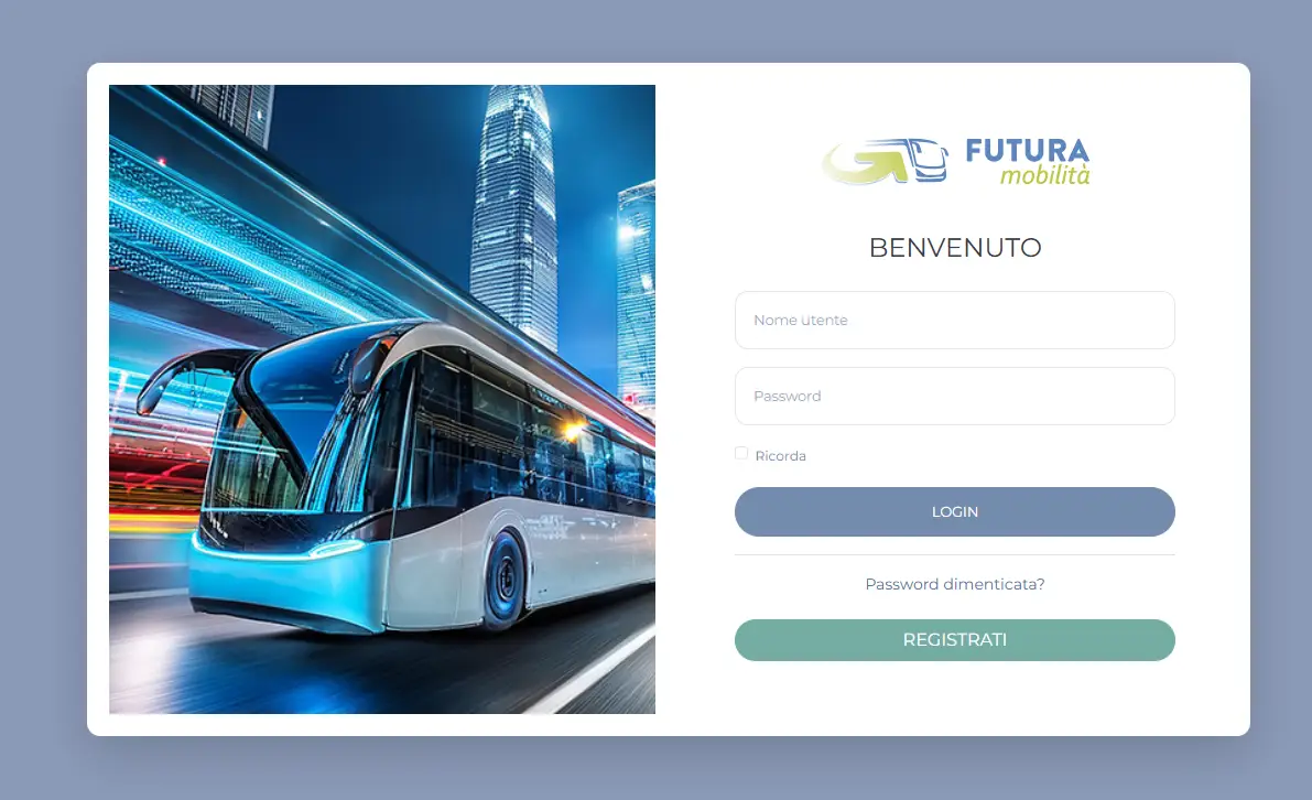 Login alla piattaforma 1 Login alla piattaforma